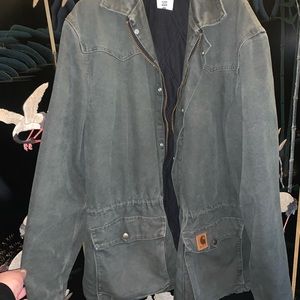 (1990’s) Men’s L Carhartt waterproof jacket